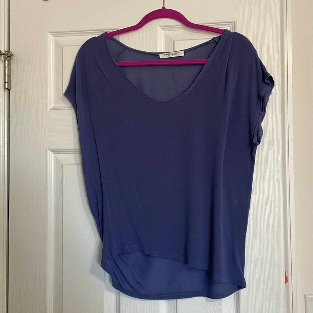 Project social t blue tee